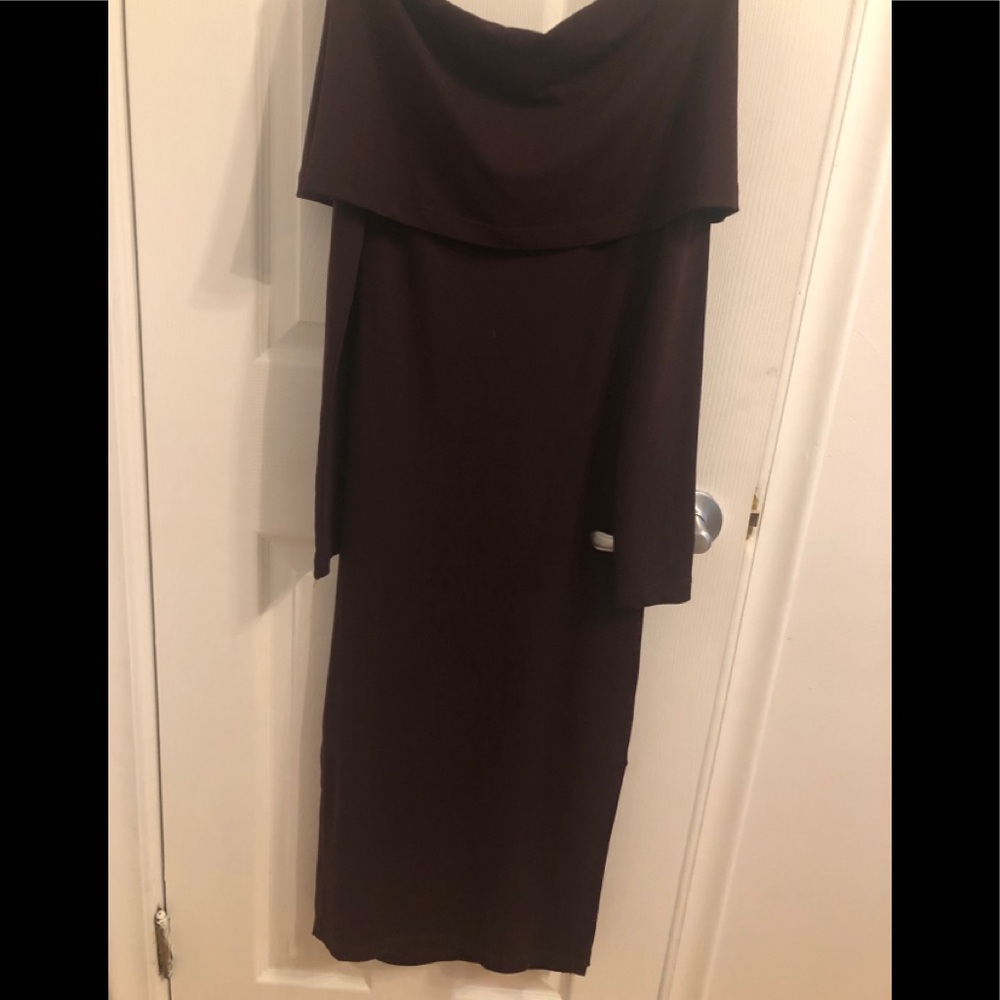 Strapless dress